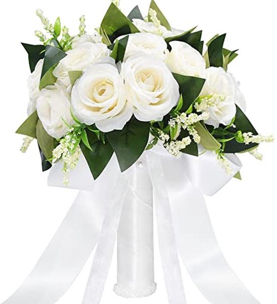 Elegant Wit Calla Bruidsboeket voor de Grote Dag