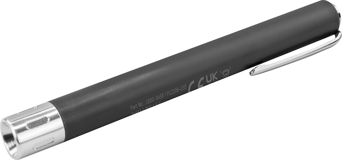 Compacte penlight met clipschakelaar voor dagelijks gebruik