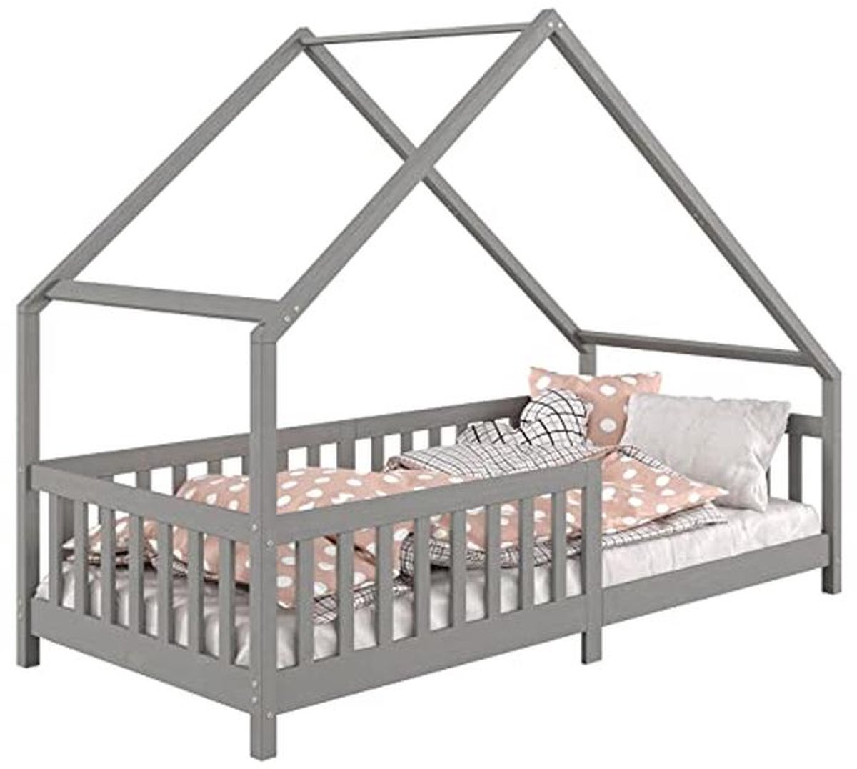 Montessoribed met Dak en Valbeveiliging in Grijs
