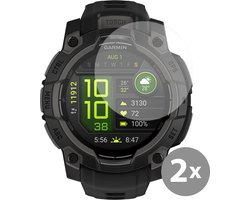 Cazy screenprotector geschikt voor Garmin Instinct 3 (45mm) - 2 stuks