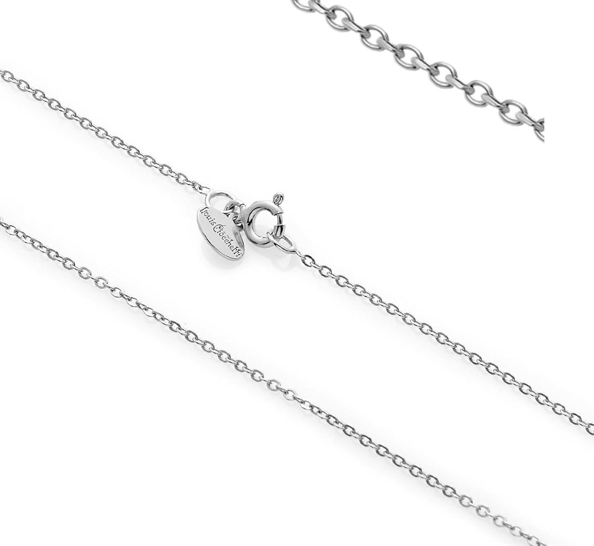 Fijne Zilveren Schakelketting 925 | Heren Dames | Ideaal voor Hangers | Gemaakt in Italië