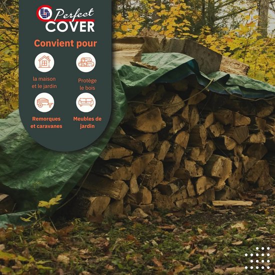 RICHIE Tuinmeubelhoes, waterdicht zware 420D Oxford stof 170 x 95 x 71 cm, rechthoekige hoes voor tuintafel en tuinstoelen, anti-UV, hoes voor rotan tuinmeubelset