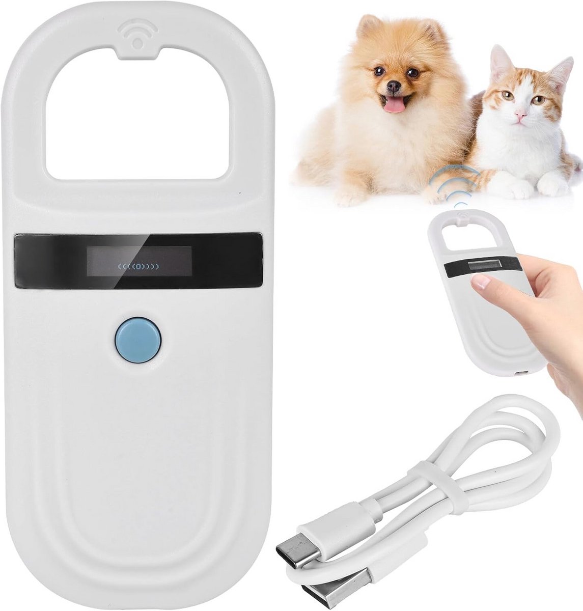 Huisdieren ID-lezer - Microchipscanner voor honden en katten