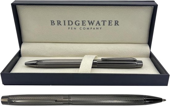 CROSS Calais Ballpoint Pen in Satin Chrome incl. Premium Gift Box - Refillable Medium Ballpoint Pen