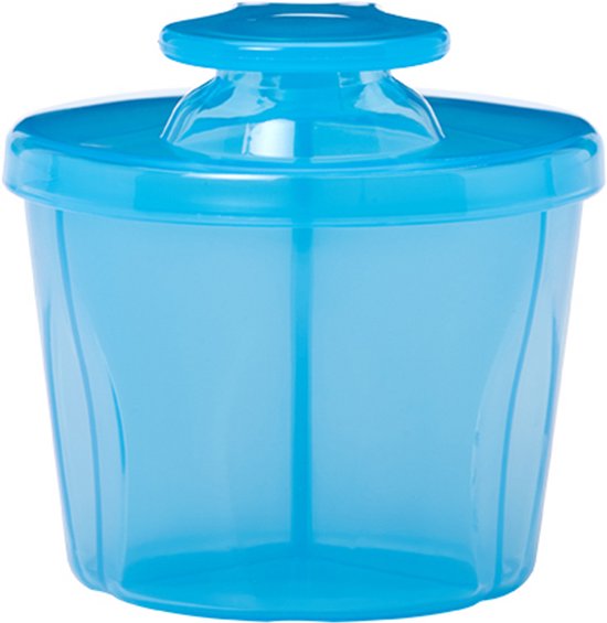 Dr.Brown's melkpoederdispenser - Voor op reis - blauw
