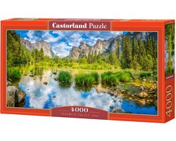 Castorland Yosemite Valley – Puzzel – 4000 stukjes – Satijnen afwerking – Perfecte pasvorm – Europese kwaliteit