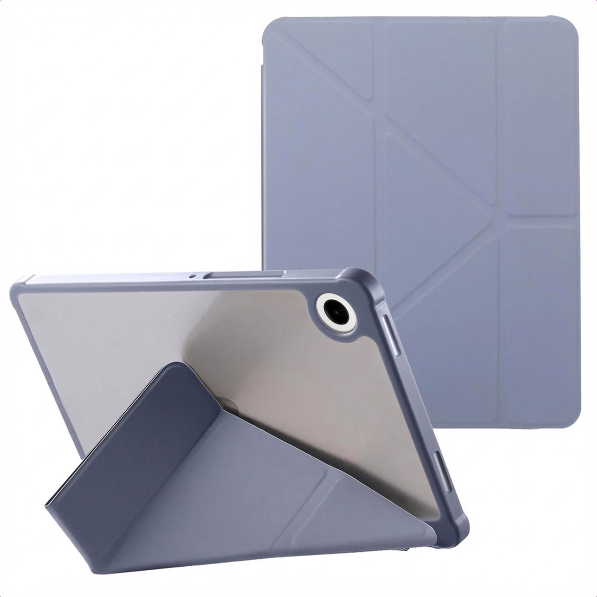 imoshion Tablet Hoes - Geschikt voor Samsung Galaxy Tab A11 Plus - Bookcase- Paars