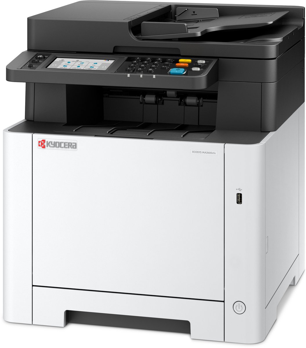 Multifunctional laser printer kyo ecosys ma2600cfx thumbnail 2