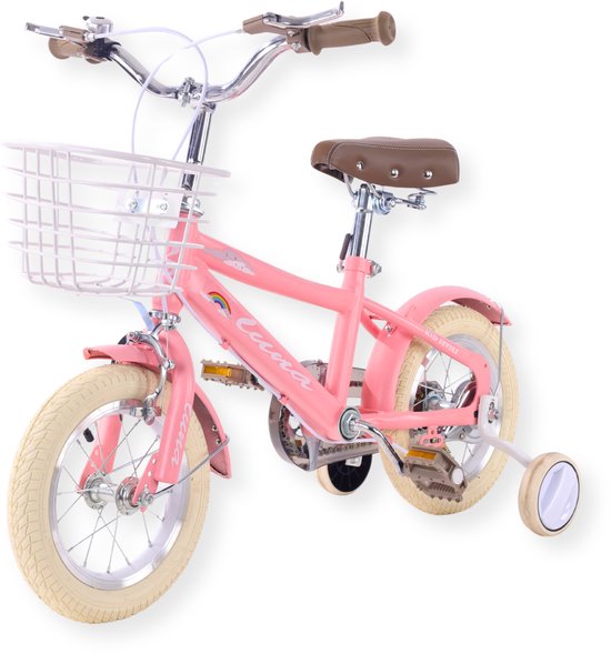 Buxibo - Kinderfiets voor Meisjes - Luna - 16 Inch - Roze