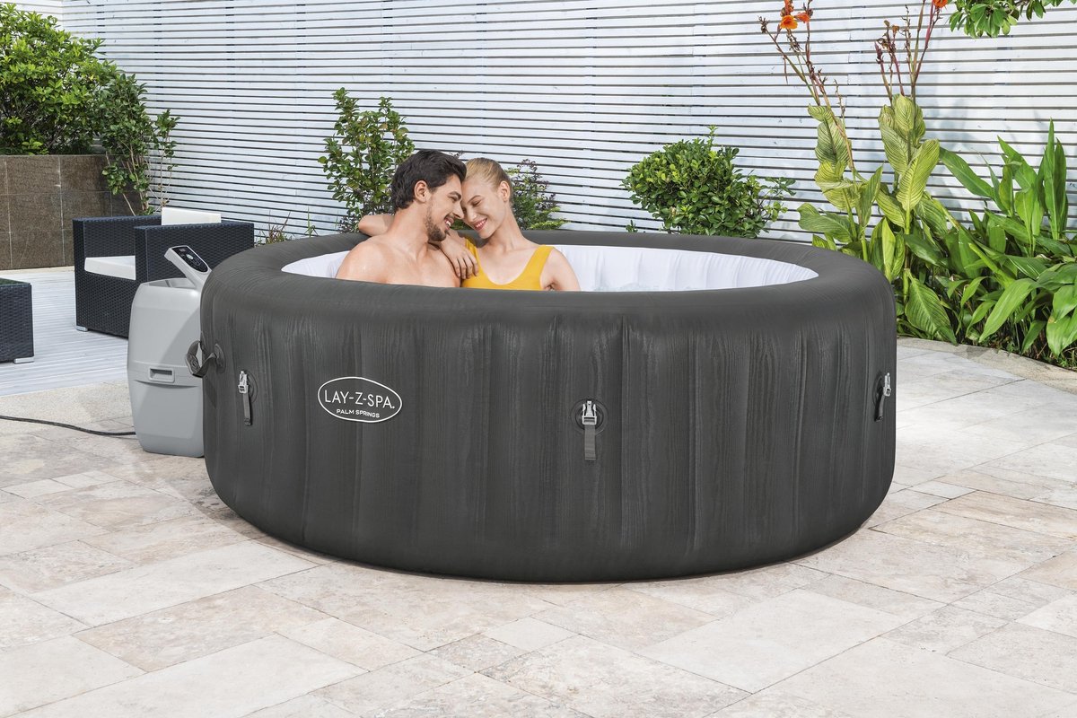 Bestway Lay-Z-Spa Palm Springs AirJet Opblaasbare Spa voor 4-6 Personen - afbeelding 3