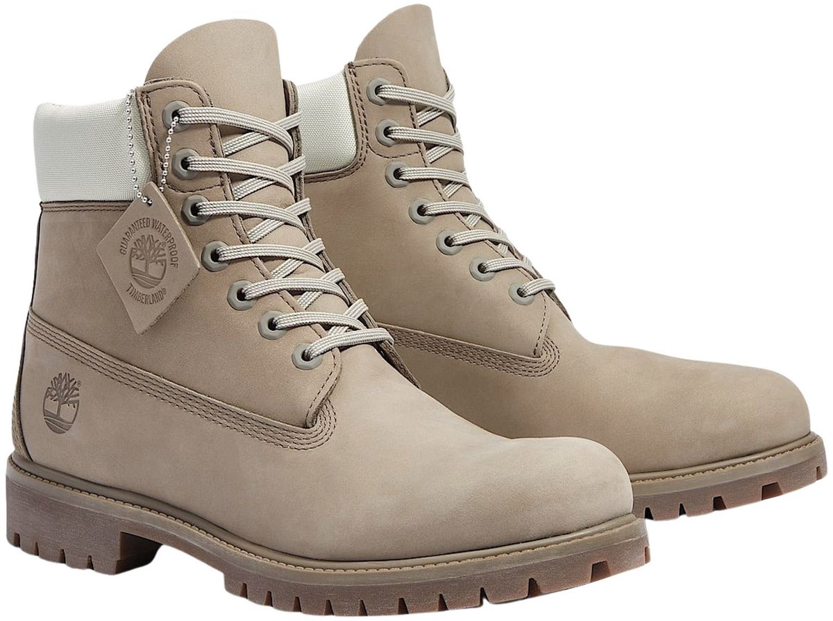 Timberland Premium 6inch Lace Waterproof Boots Heren Grijs