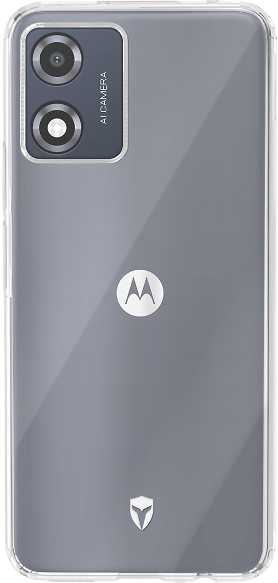 Force Case, Versterkte behuizing voor Motorola E13 4G FEEL, Transparant