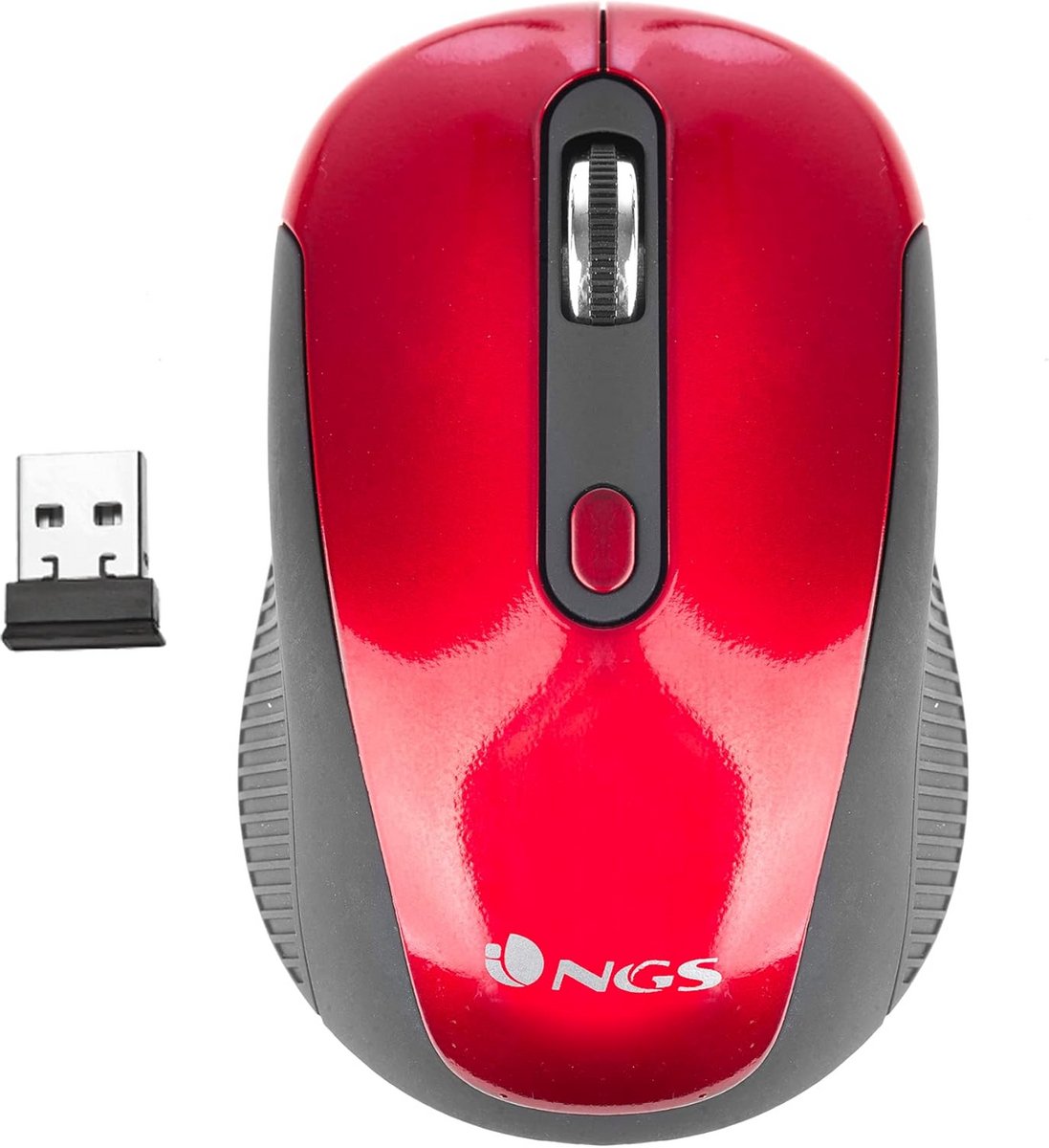 Draadloze Optische Muis 2.4GHz met Geluidloze Knoppen en Scrollwiel - Ideaal voor Desktop en Laptop
