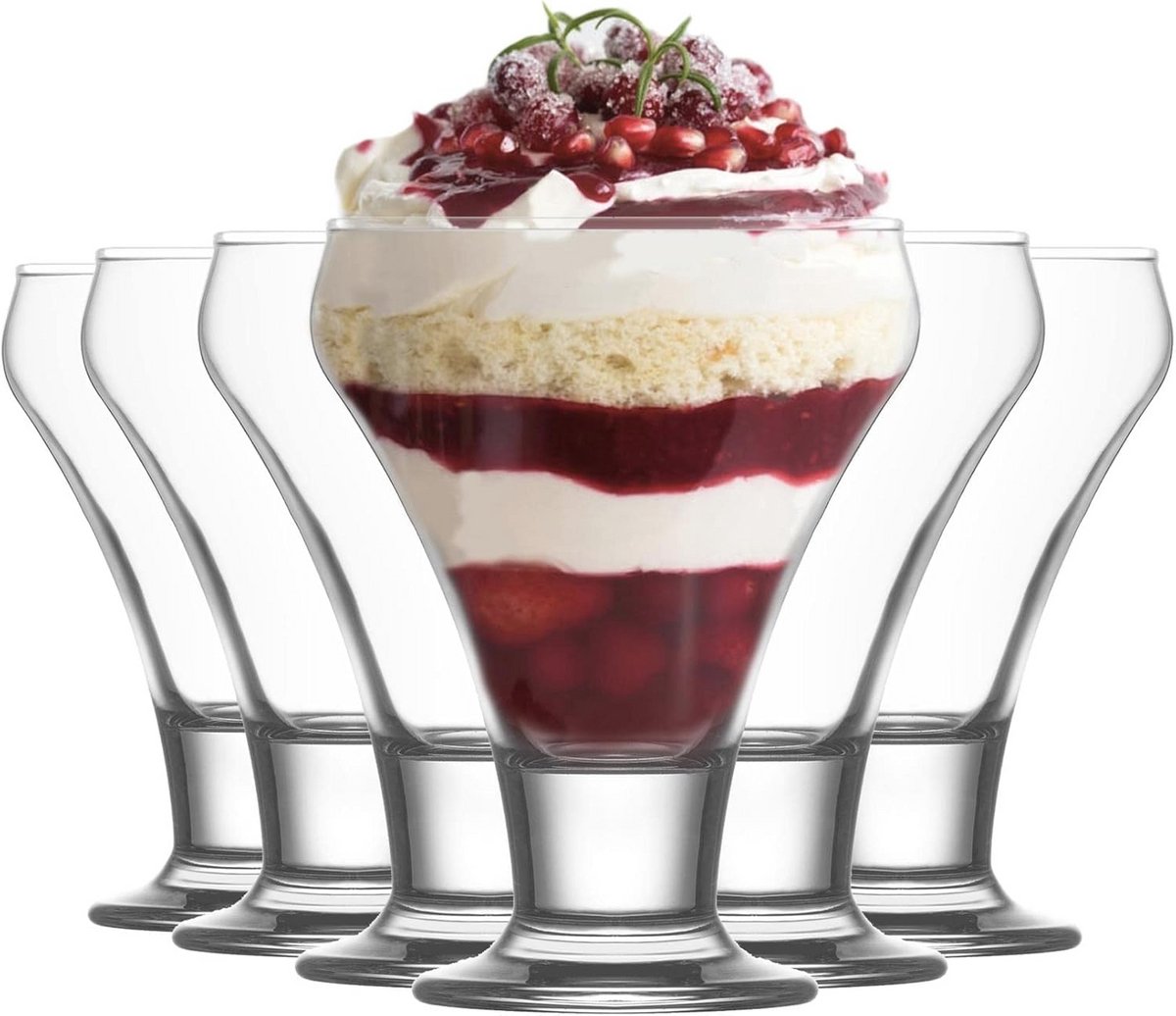 6 ijscoupes - Perfect voor het serveren van ijs