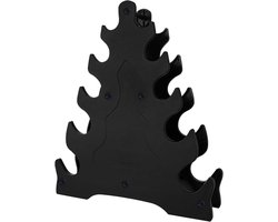 Allecta - Robuust halteropbergrek voor halters - Thuissport accessoire - Multifunctionele halterstandaard