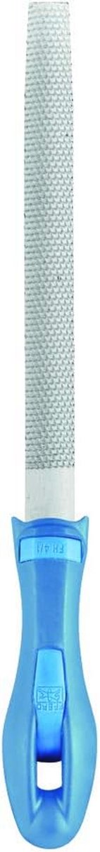 Halfronde houten rasp 200 mm met ergonomisch heft – ideaal voor houtbewerking