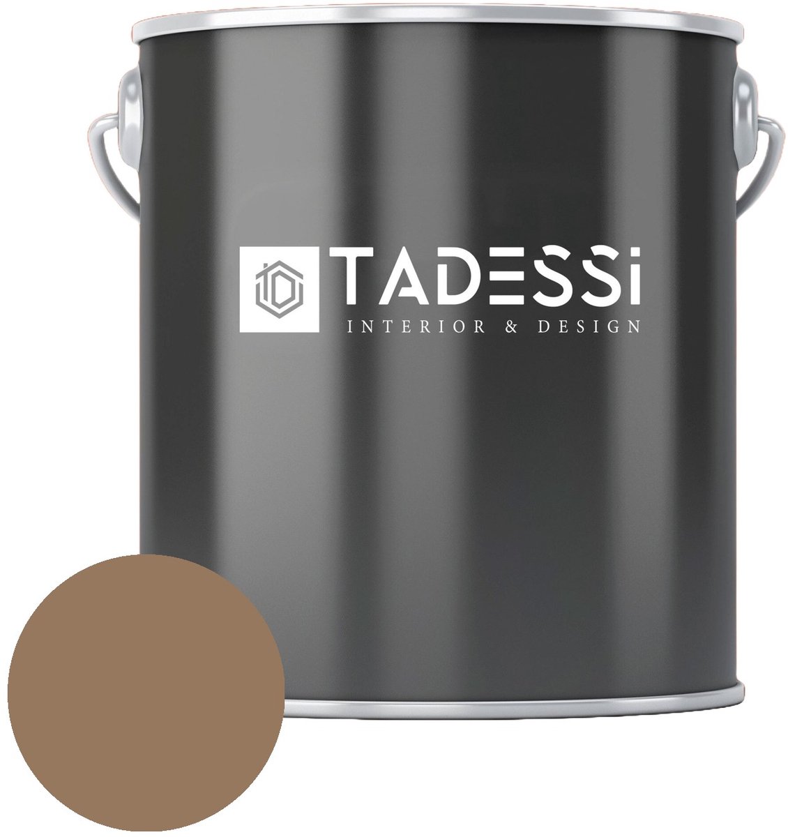 Tadessi Wall Select Muurverf - Dispersie - Koffiebruin Mat - 1 L