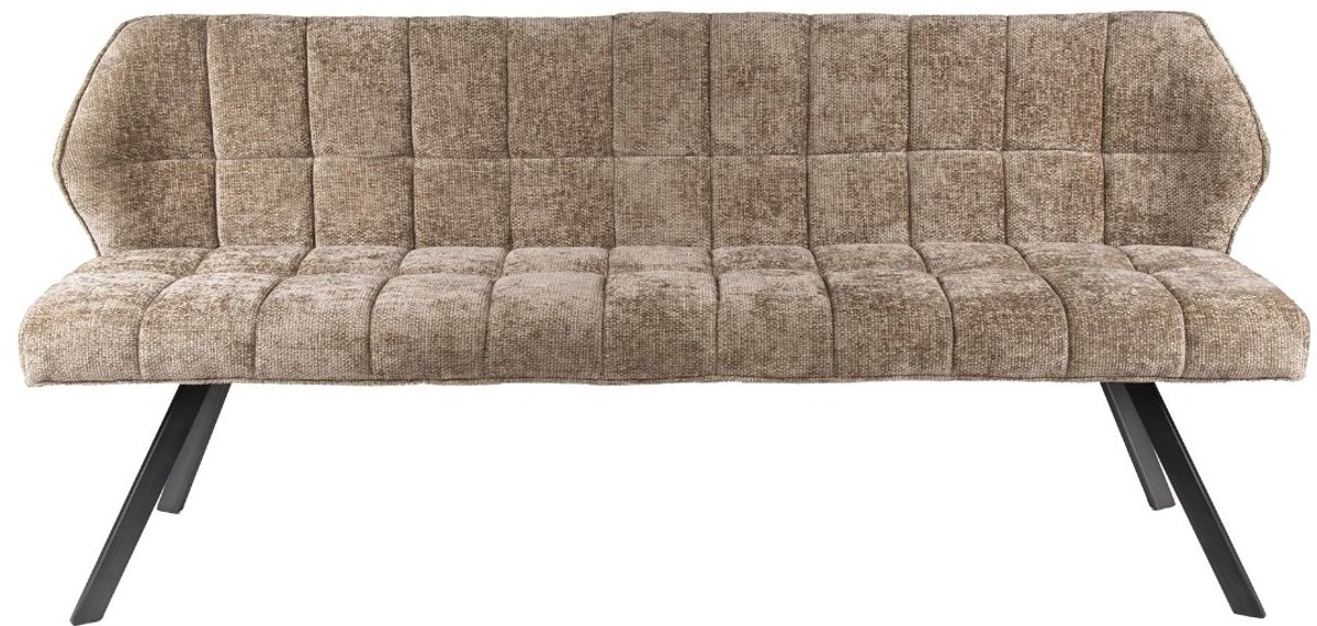 AnLi Style Eetkamerbank Raster - Hoven champagne Beige