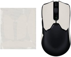 kwmobile gaming muis grip tape geschikt voor Razer Viper V2 Pro muis - Antislip muistape grip - Muis grip tape in wit