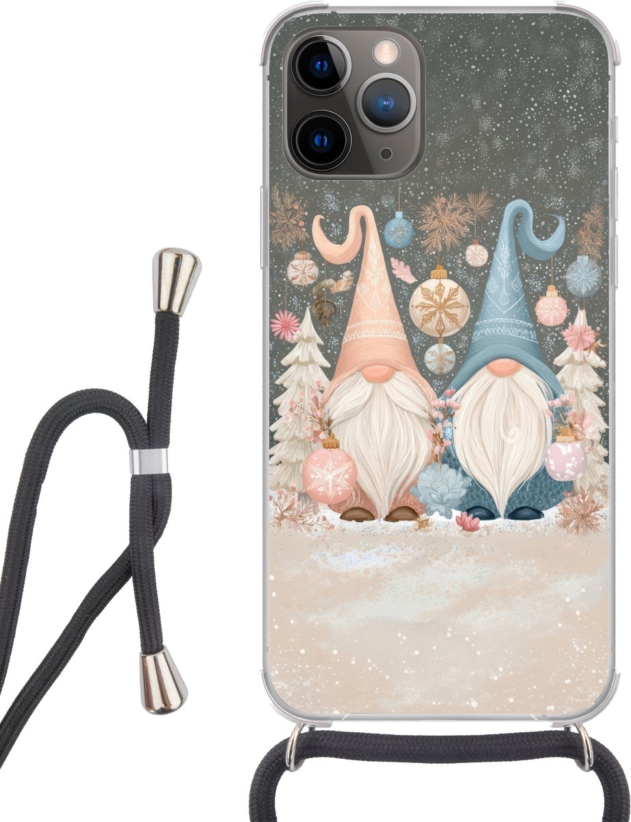 Kerst - Gnomen - Pastel