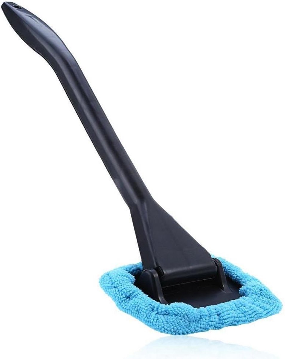 CSGoods - Auto Voorruit Cleaner Borstel met Lange Handvat voor Auto Venster Glas Reiniging - 2 Stuks - Handig Gereedschap