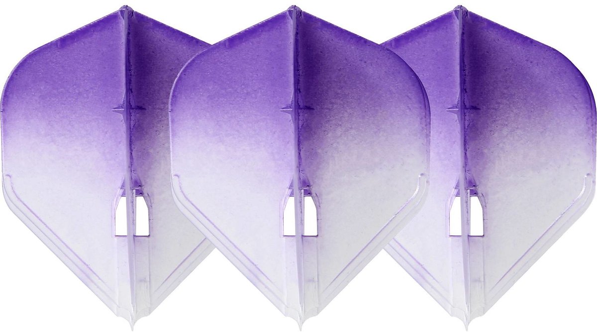 L-Style Champagne L1 Standard 2-Tone CWH×Purple - Dart Flights