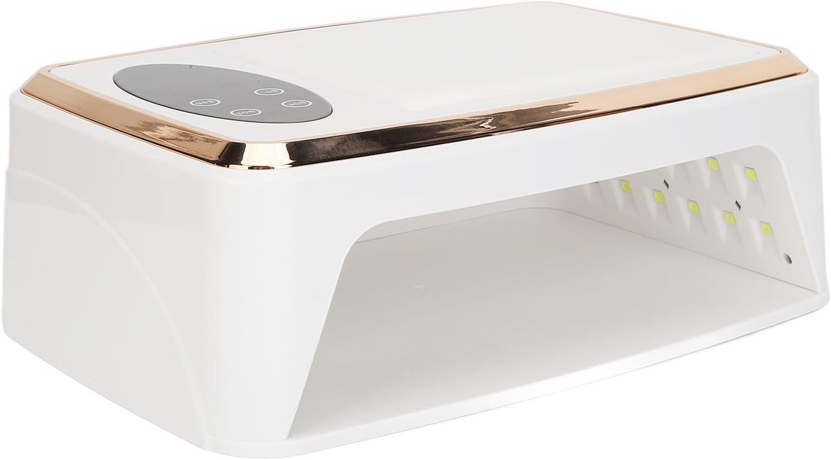 Handkussen - Nagellamp - Nagelarmkussen met UV-LED nageldroger - Professionele elle - Nagelhardingslamp met 4 timers - 10S/30s/60s/99s - Voor vingernagels en teennagelsalon - EU-stekker
