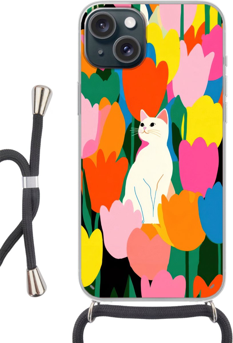 Tulpen - Kat - Kleurrijk