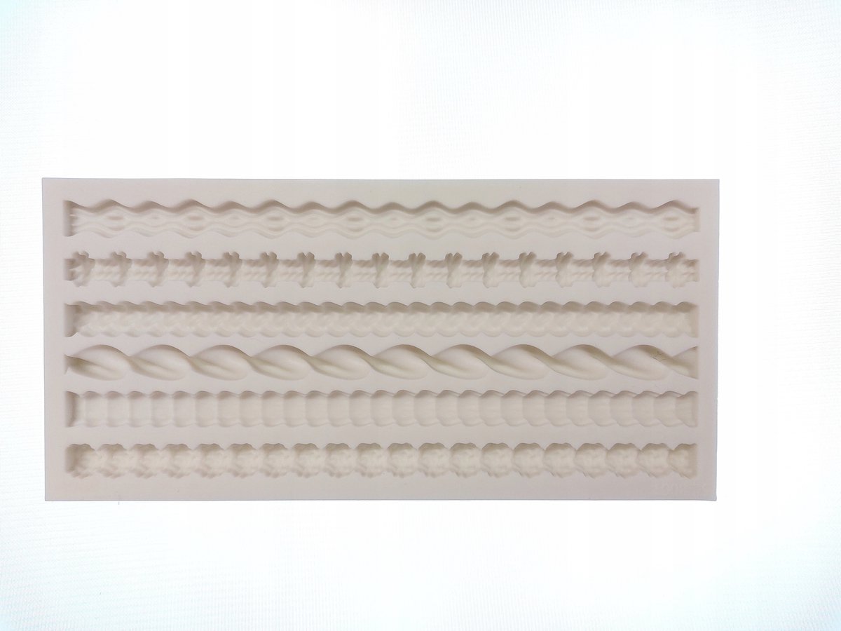Siliconen Mold - Snorren & Touwen - Voor Gips, Klei, Kaars & Zeep