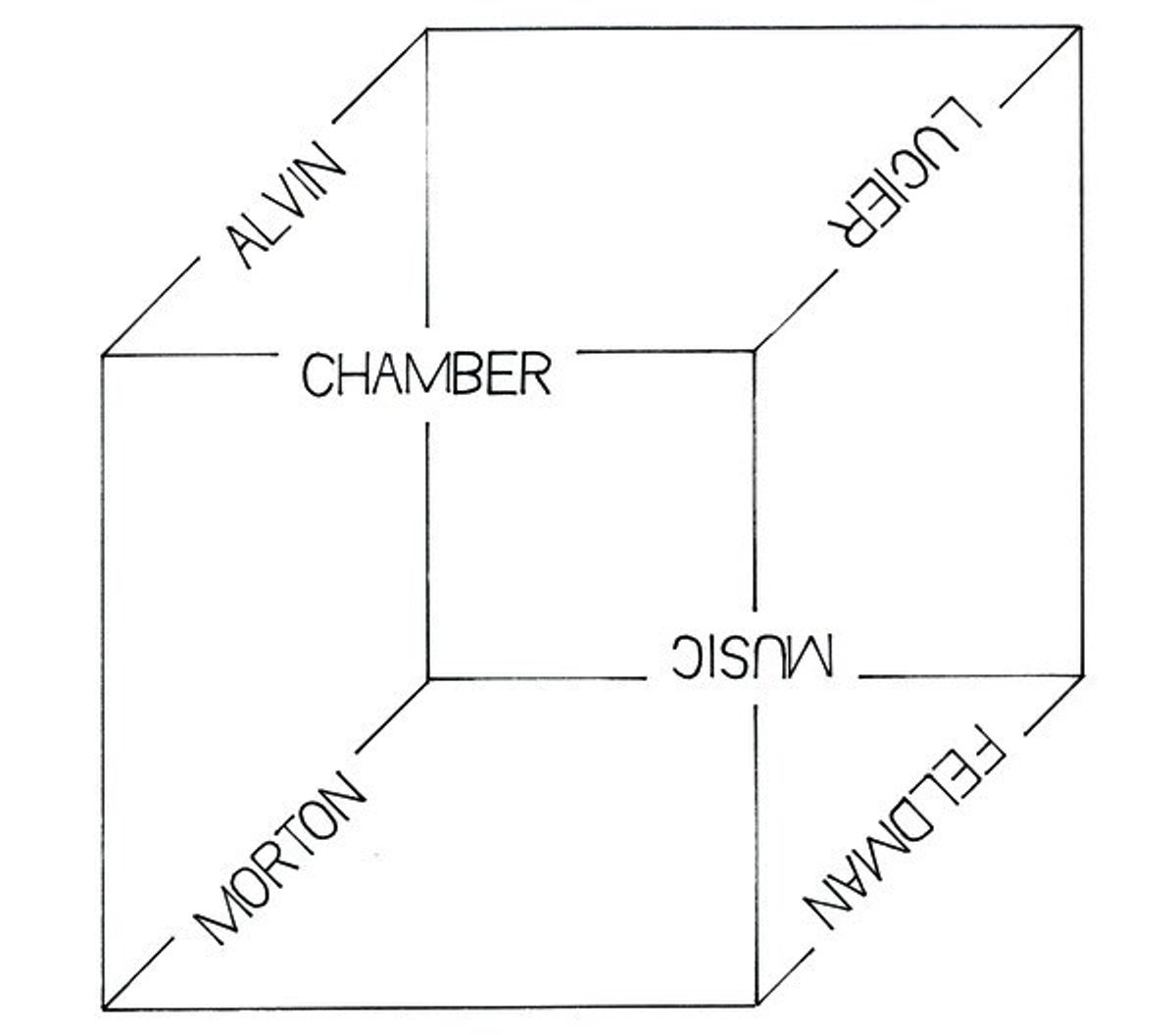 Anthony Burr & Charles Curtis - Chamber Music: Alvin Lucier & Morton Feldman (CD)