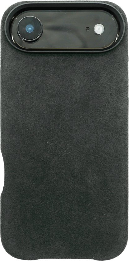 Alcantara iPhone 17 Air hoesje grij...