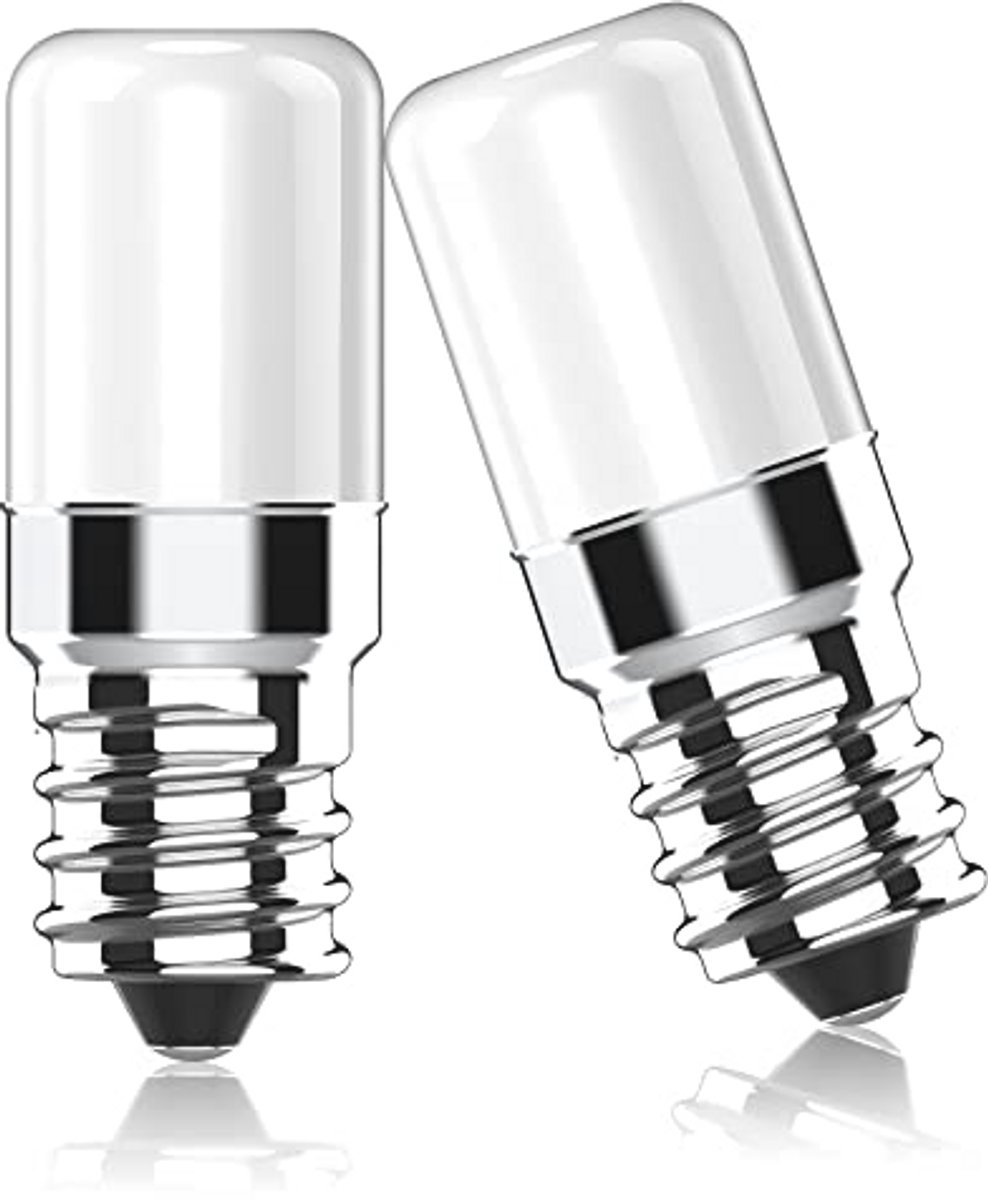 E14 Led-koelkastlamp 2W - Vervanging voor 15W, 20W, 25W Halogeenlampen - Koudwit 6000K, 170lm, Niet Dimbaar