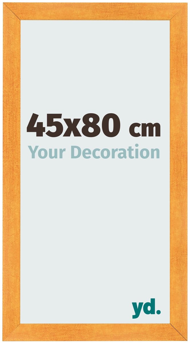 yd. Your Decoration - Fotolijst 45x80 cm - MDF - Oranje - Pisa
