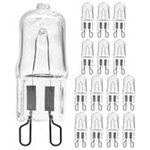 Modee G9 Halogeenlamp 35W - 380lm 230V - Halogeen Lampjes Insteek - Warm Wit Licht - Dimbaar - 15 Halogeenlampen