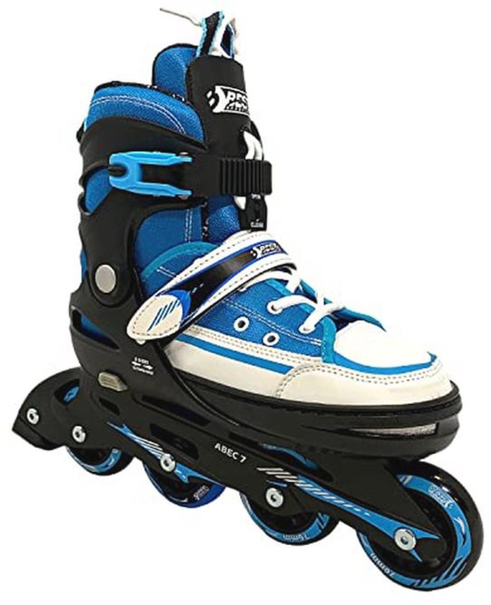 Verstelbare Inline Skates voor Kinderen - Robuuste Rolschaatsen met Rem (Grootte 33-37)