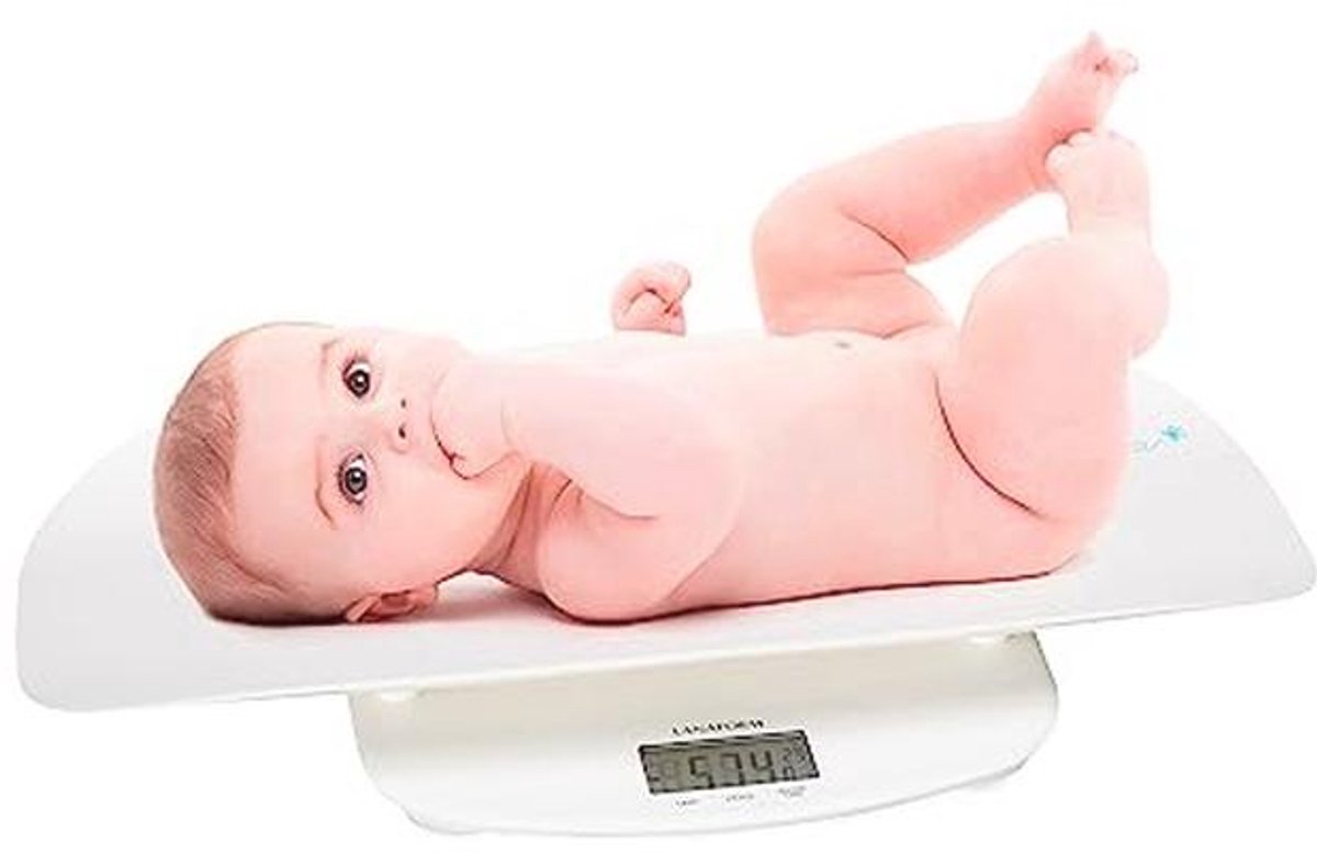 Digitale Baby- en Peuterweegschaal - Nauwkeurig Tot 150 Kg - Perfect Voor Gewichtsopvolging
