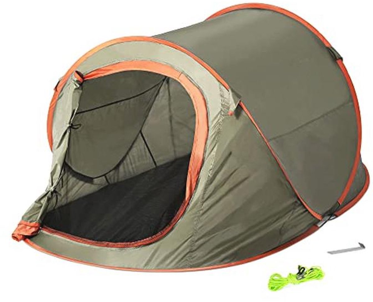 Pop-up tent voor 2 personen - Ideale kampeertent voor festival en outdoor activiteiten