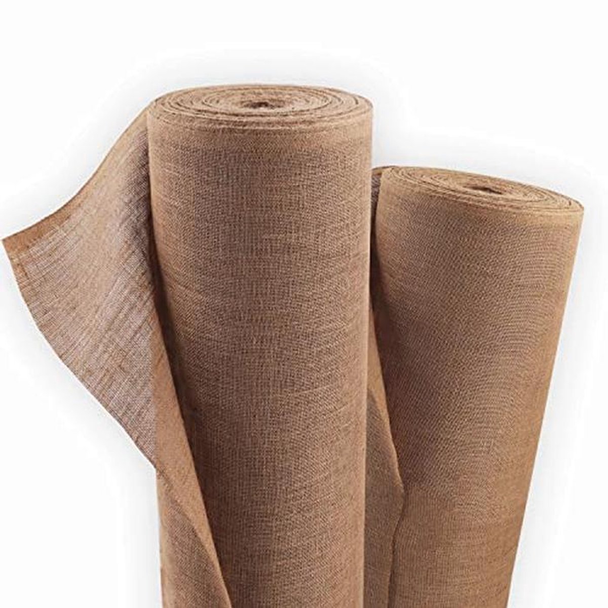 Aquagart Jute stof 305 g/m² jute mat tuin jute stof voor decoratie huis en tuin jute jute band voor planten winterbescherming natuurlijk weefsel wortelbescherming (15 m juteweefsel)