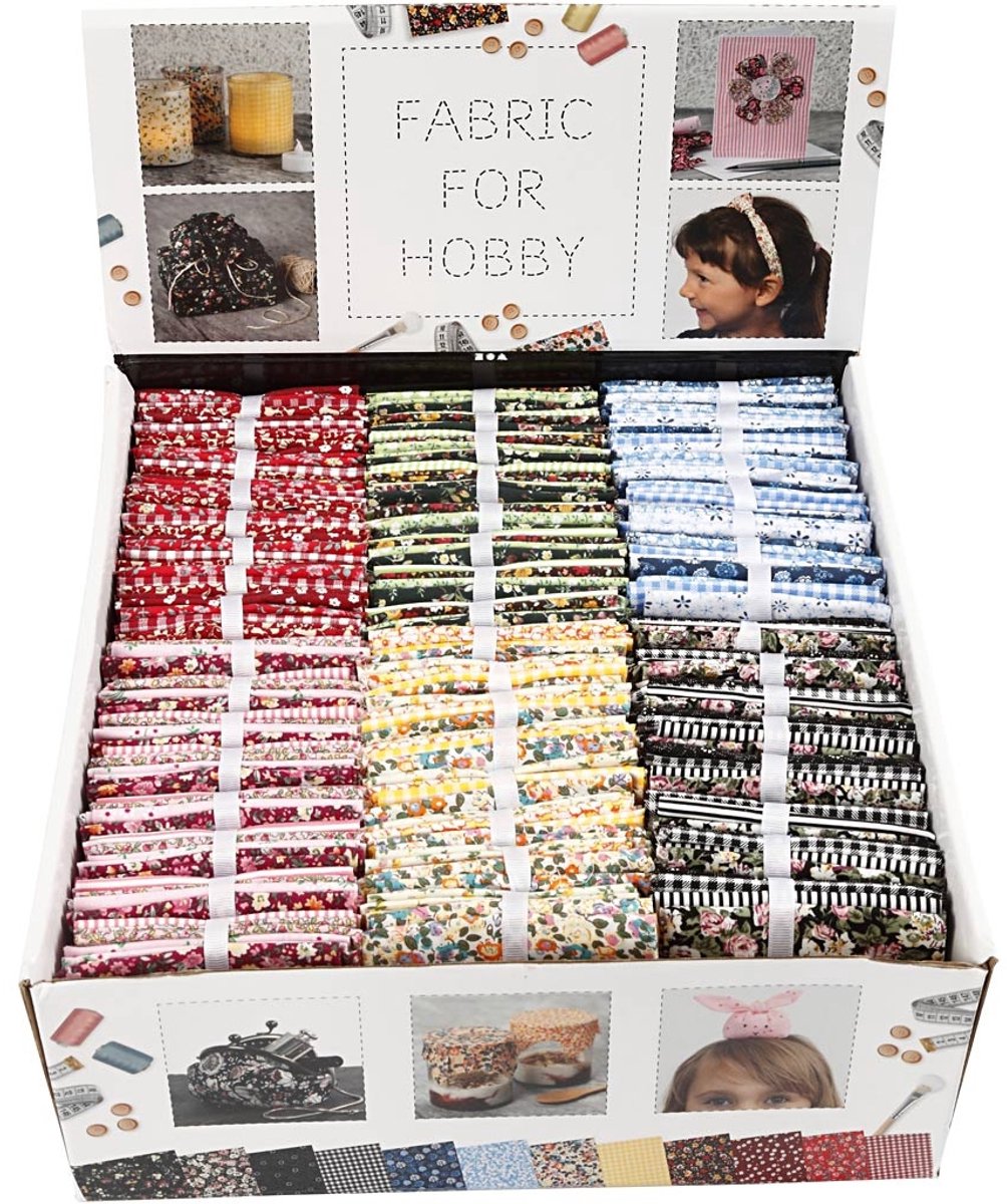 Patchwork Stof – Fat Quarters Katoen – 100% Katoenen Stof – Patchwork Stof Divers Kleur – Oeko-Tex Gecertificeerd – Quilt Stof – Patchwork Stoffen Bundel – Stoffen Set Naaien – Naaiproject Stof – 45x55 cm Stof – Katoen Patchwork Stof – 48 Stuks