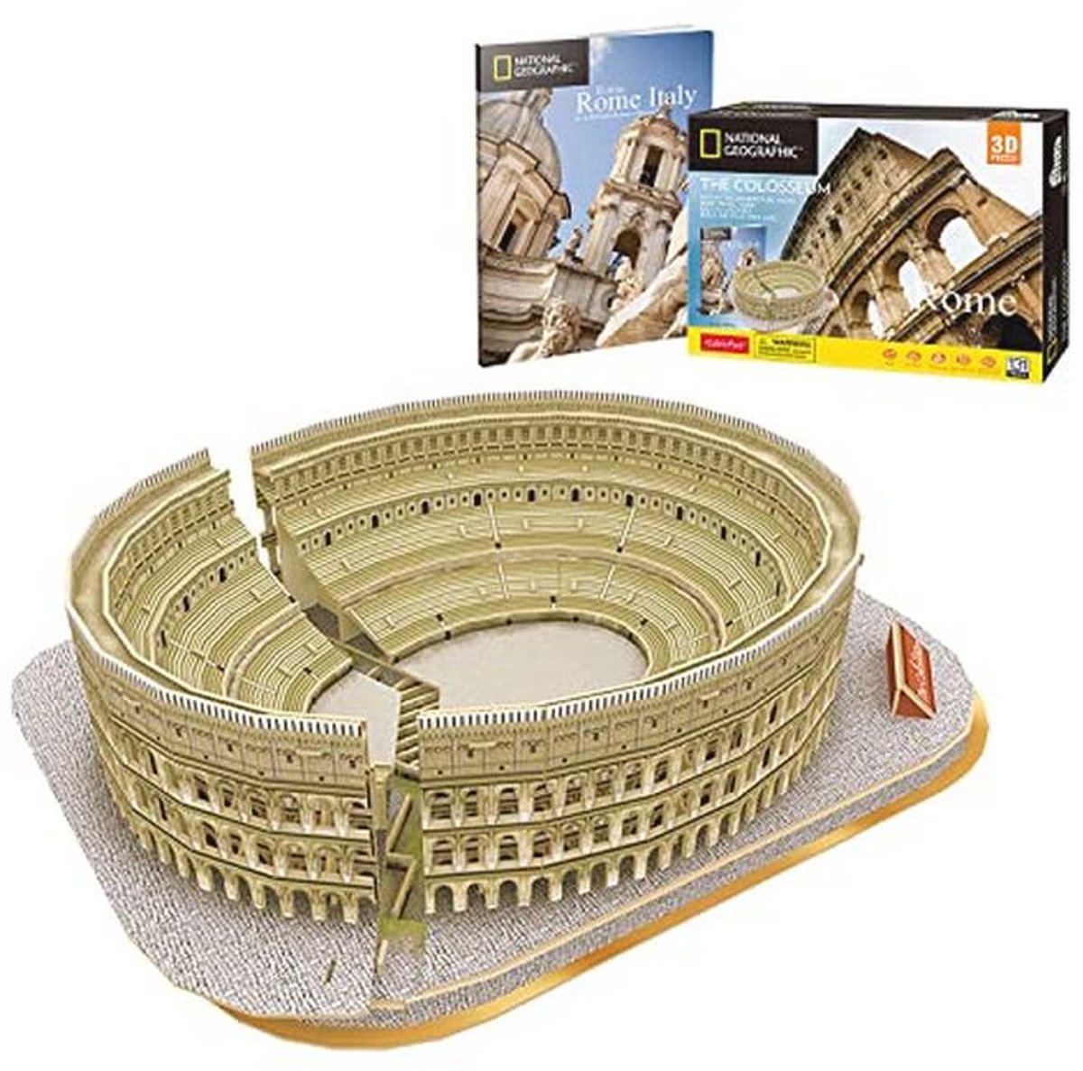 3D Puzzel Colosseum voor Volwassenen en Kinderen | Bouwset Puzzels voor Vermaak | Creatieve Activiteit vanaf 8 Jaar