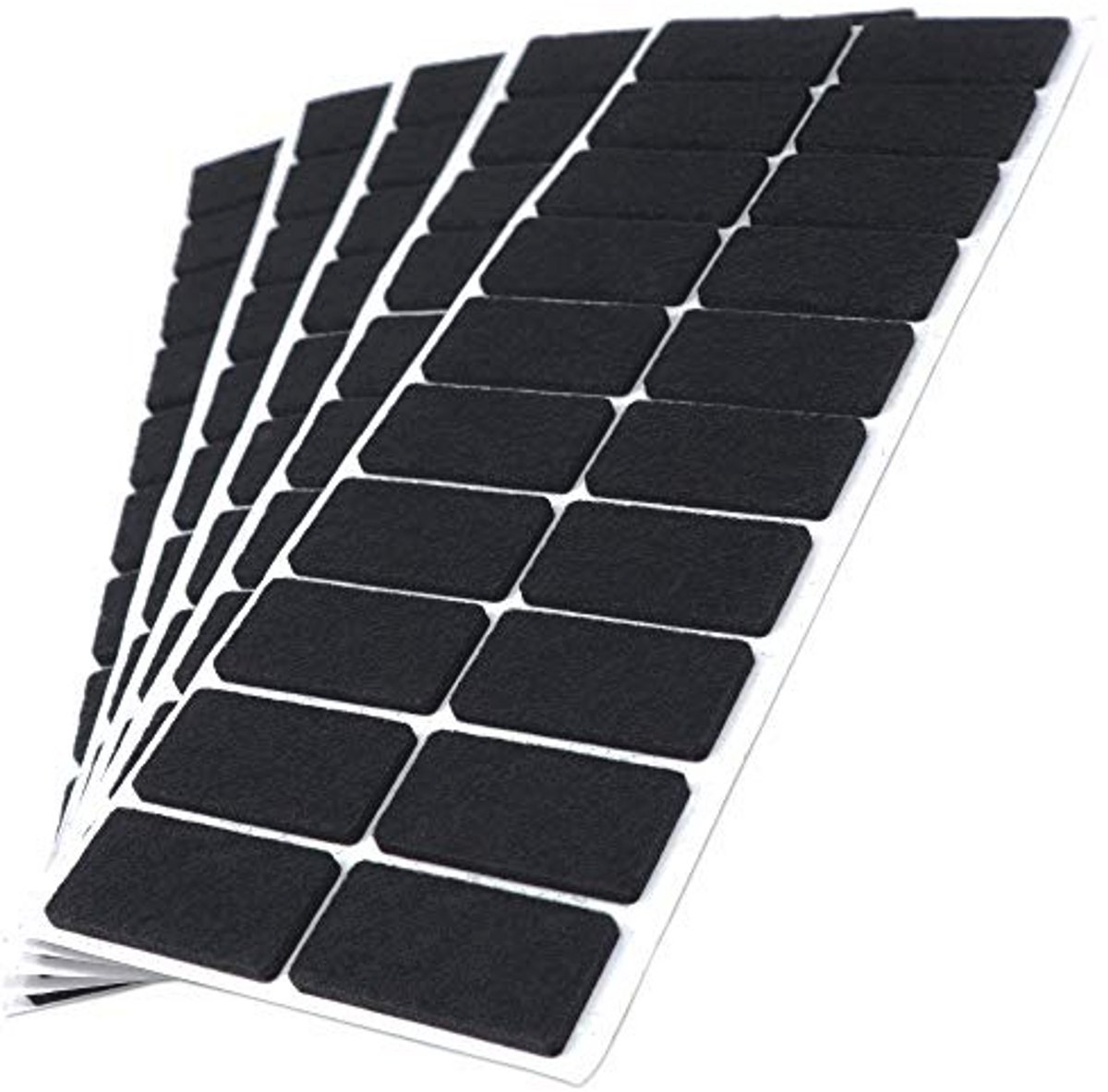 Zelfklevende Viltglijders 100 Stuks - 20x40 mm Rechthoekig voor Meubelbescherming