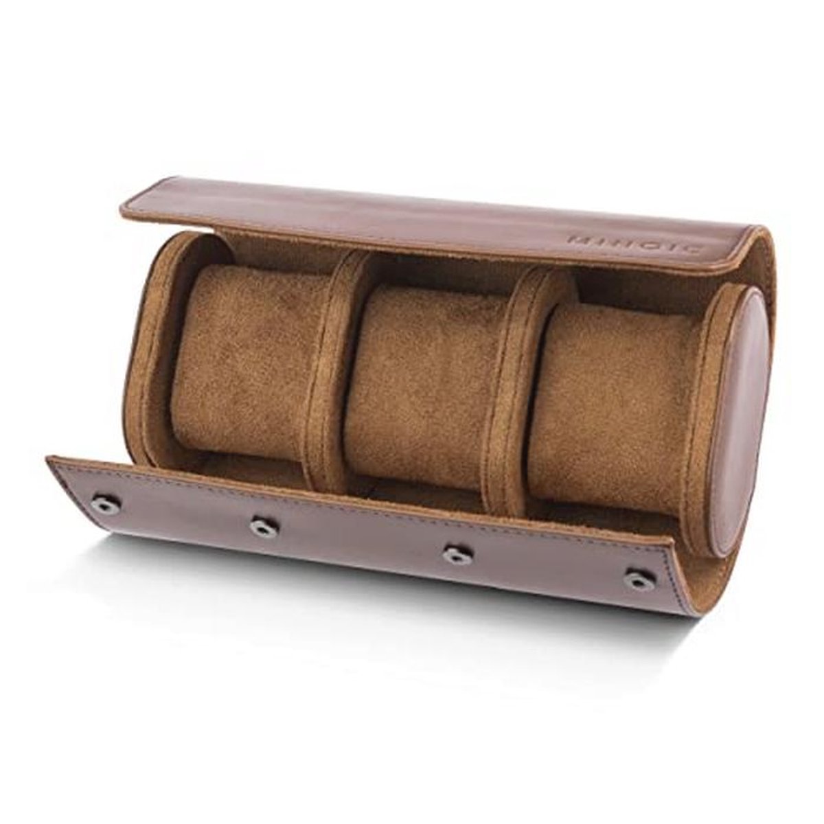 Horlogebox voor 3 Horloges - Kunstlederen Reis- en Opbergdoos - Horloge Organizer voor Heren