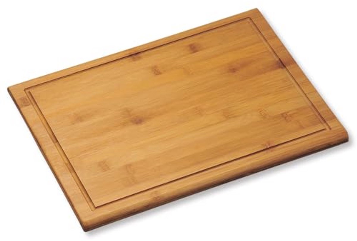 Bamboe Snijplank - Multikleur, 44x32x1.6 cm
