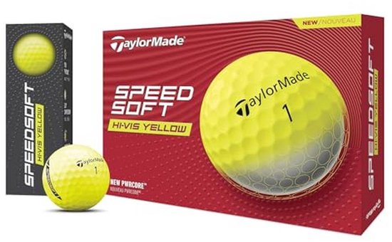 SPEEDSOFT Golfballen Geel - Dozijn van Merkloos — afbeelding 2