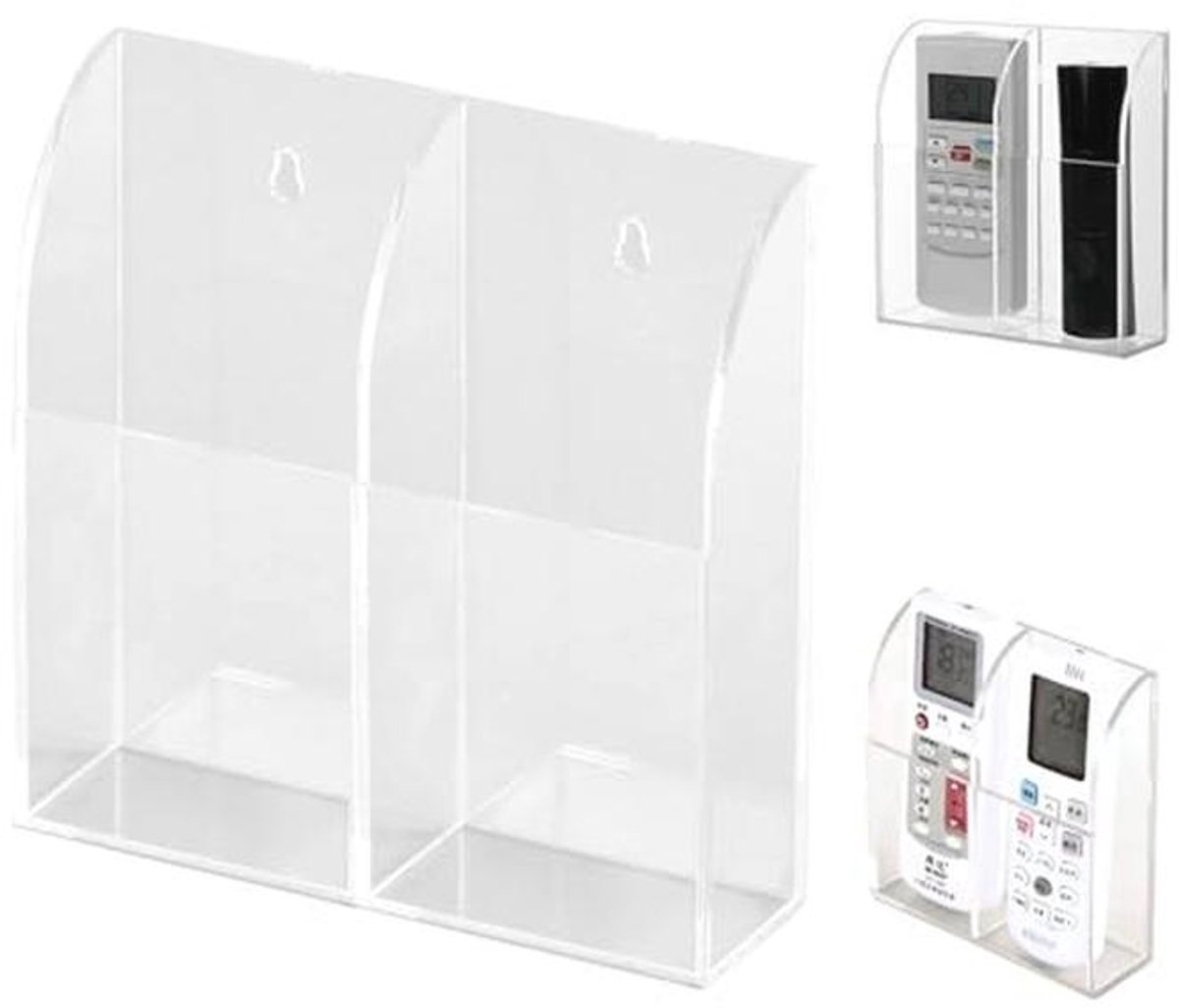 Afstandsbediening Houder voor Muur - Acryl Opbergbox voor Airconditioning en TV