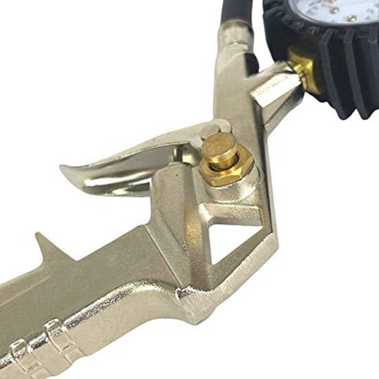 Compressor voor Fietsbanden met Manometer, Pomp voor SV en AV Ventielen — afbeelding 2