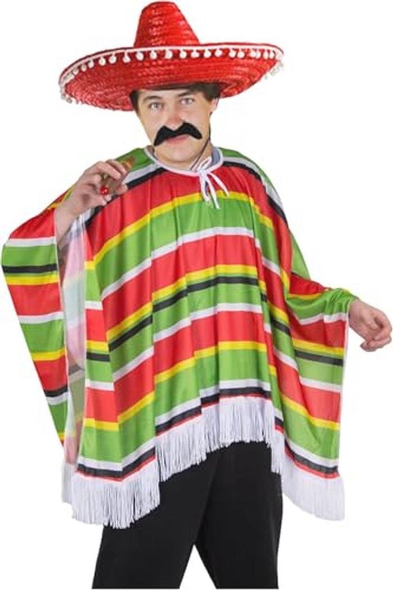 4-delige Mexicaanse kostuumset voor volwassenen