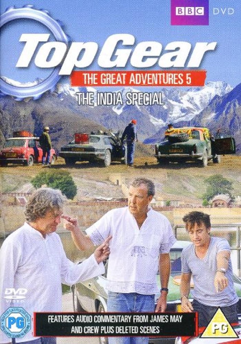 Indiase Avonturen DVD - Top Gear Special
