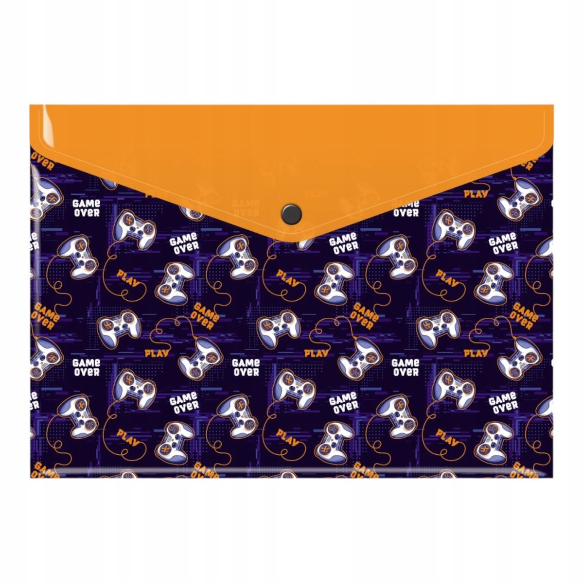 Biurfol A4 Map met Drukknop - Gamepad Design