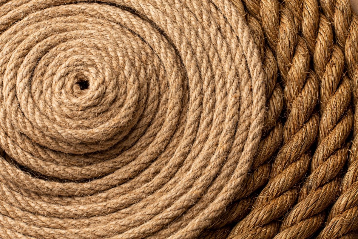 Jutekouw Touw 12mm 4m - Decoratief & Duurzaam